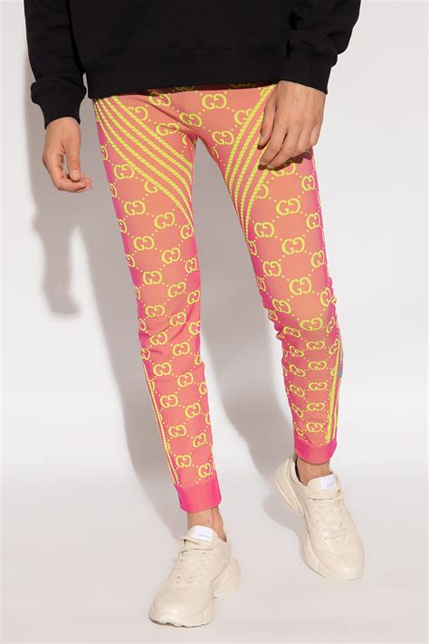 pantaloni gucci leggins rosa|Gucci Leggings .